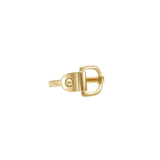STATEMENT Yellow Gold Rivet Ring Size 6.5 - Be On Park
