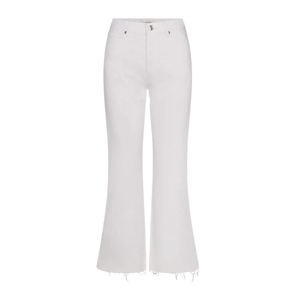 Frame Lax Jean in White - Be On Park