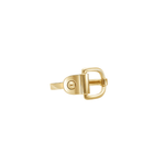 STATEMENT Yellow Gold Rivet Ring Size 6.5 - Be On Park