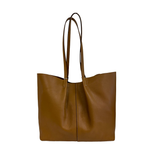 Il Bisonte Nina Tote Bag in Leather Color Gianduia - Be On Park