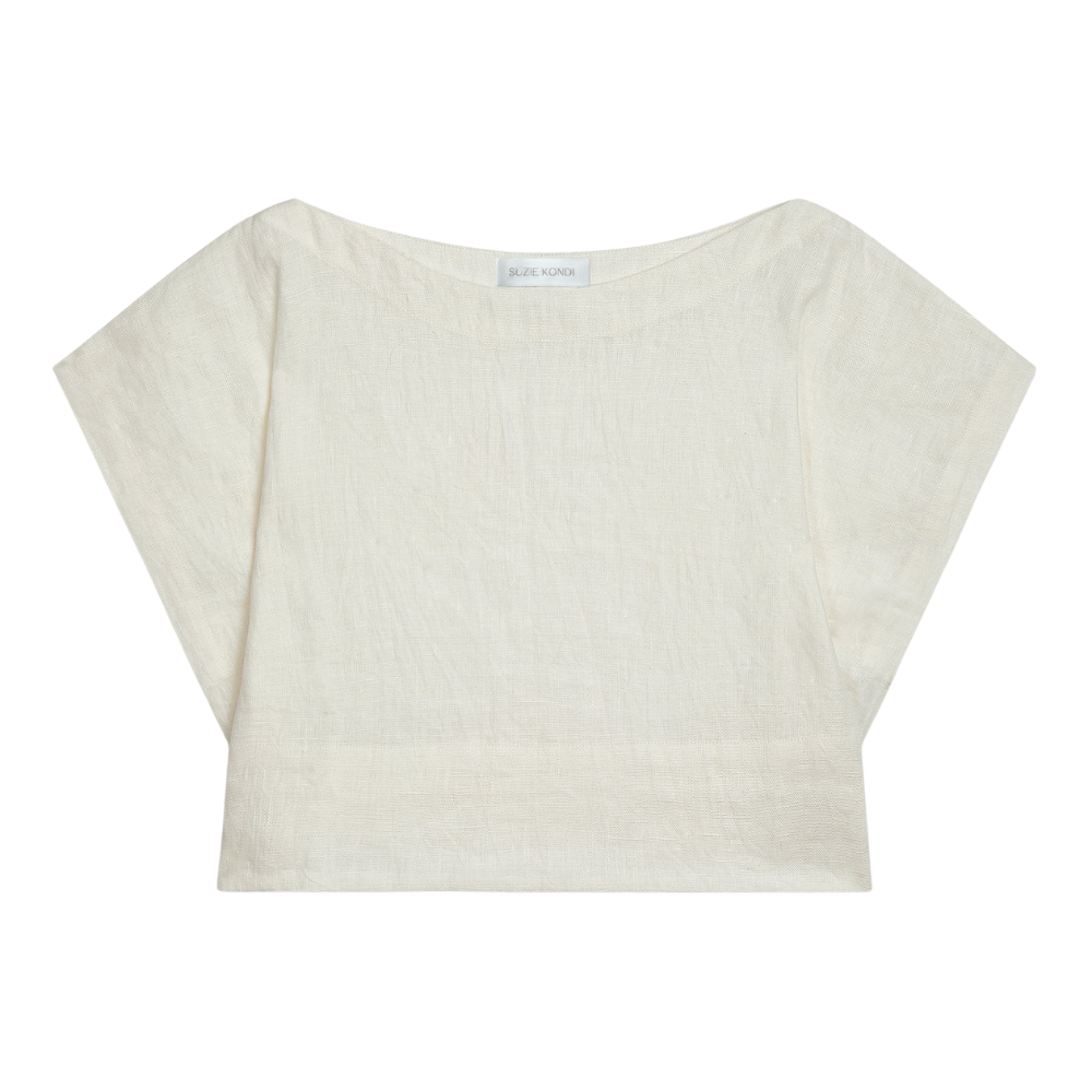 Suzie Kondi Kori Top in Linen - Be On Park