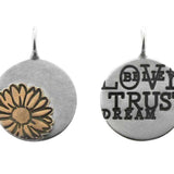 Heather Moore "Love, Trust, Believe, Dream" charm