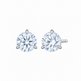 Kwiat Platinum Round Brilliant Diamond Stud Earrings | 1.01 CTW