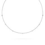 Paul Morelli 7 Diamond Station Necklace