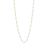 Classic Gigi Clozeau Necklace, 16", Baby Blue