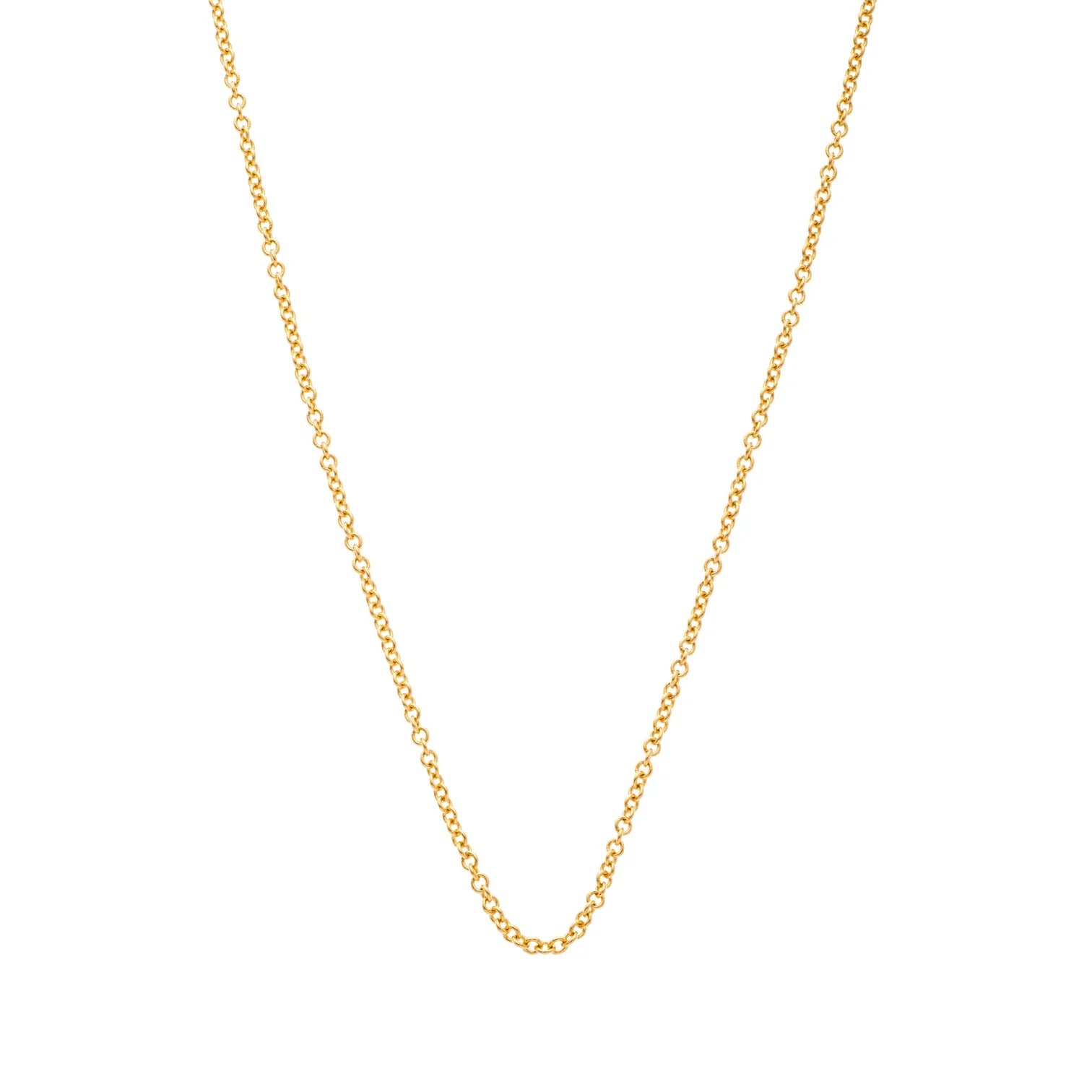 Sethi Couture Medium Textured Oval Textured Thicker Chain 20" - Be On Park