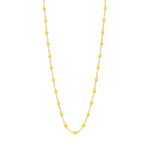The Classic Gigi Clozeau Necklace in Yellow Gold, 16.5", Lemon - Be On Park