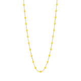 The Classic Gigi Clozeau Necklace in Yellow Gold, 16.5", Lemon - Be On Park