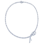 Kwiat Diamond Bow Line Necklace - Be On Park