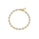 Temple St. Clair Blue Moonstone and Diamond Link Bracelet - Be On Park