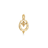 Temple St. Clair Horseshoe Pendant with Diamonds - Be On Park