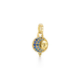 Temple St. Clair Lunar Eclipse Pendant with Blue Sapphire and Diamond