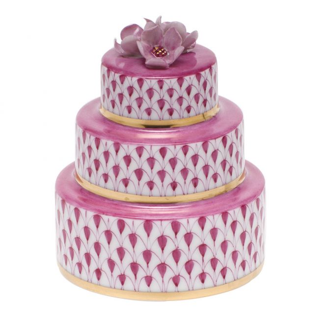 Herend Raspberry Wedding Cake - Be On Park