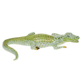 Herend Key Lime Small Alligator