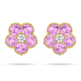 Paul Morelli Wild Child Pink Sapphire and Diamond Studs - Be On Park