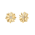 Roberto Coin Margherita Earrings with Diamond Center - Be On Park