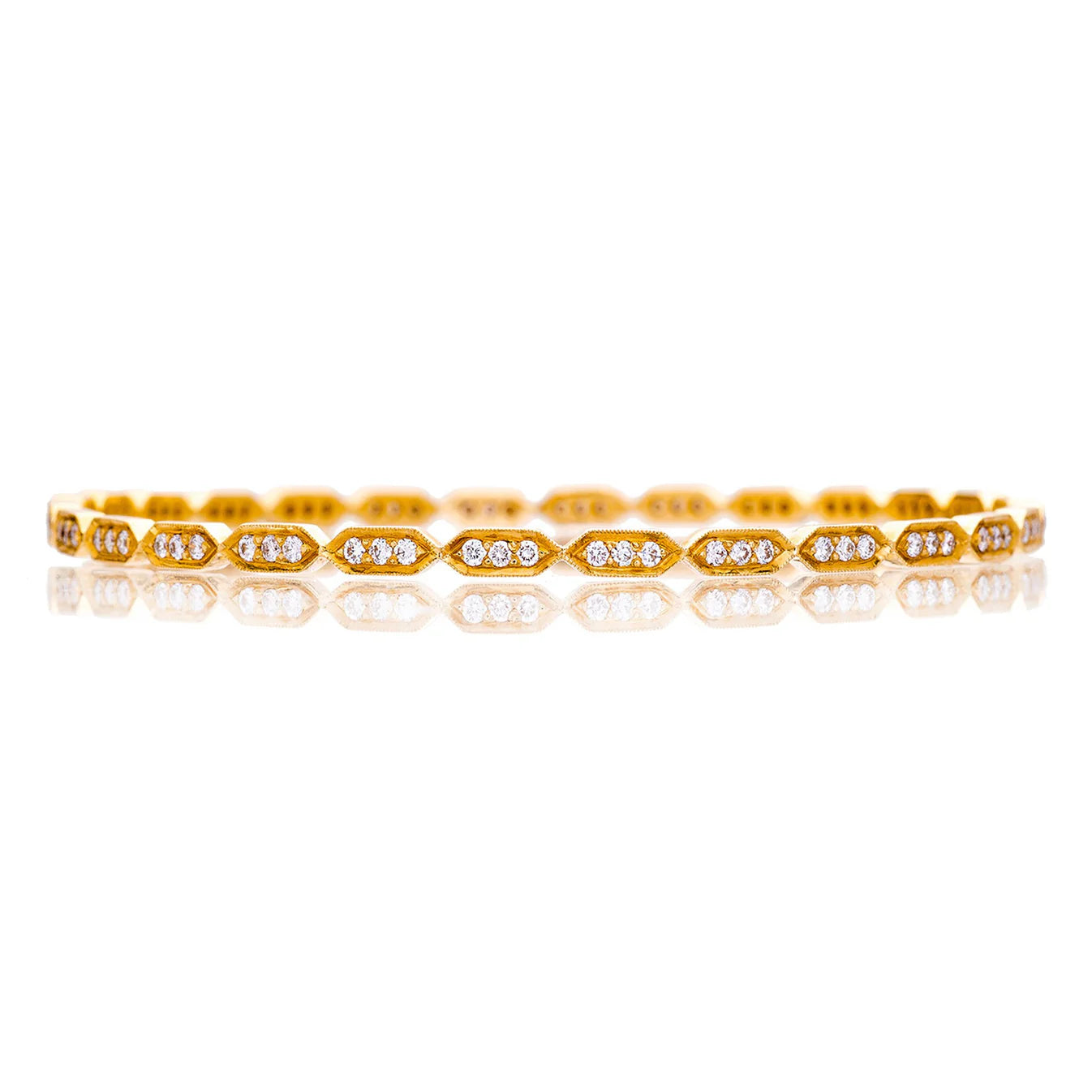Sethi Couture Diamond Deco Bangle - Be On Park