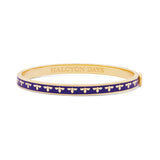 Halcyon Days Deep Cobalt and Gold Bangle