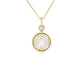 Roberto Coin VENETIAN MEDALLIONS MEDIUM Mother of pearl PENDANT NECKLACE - Be On Park