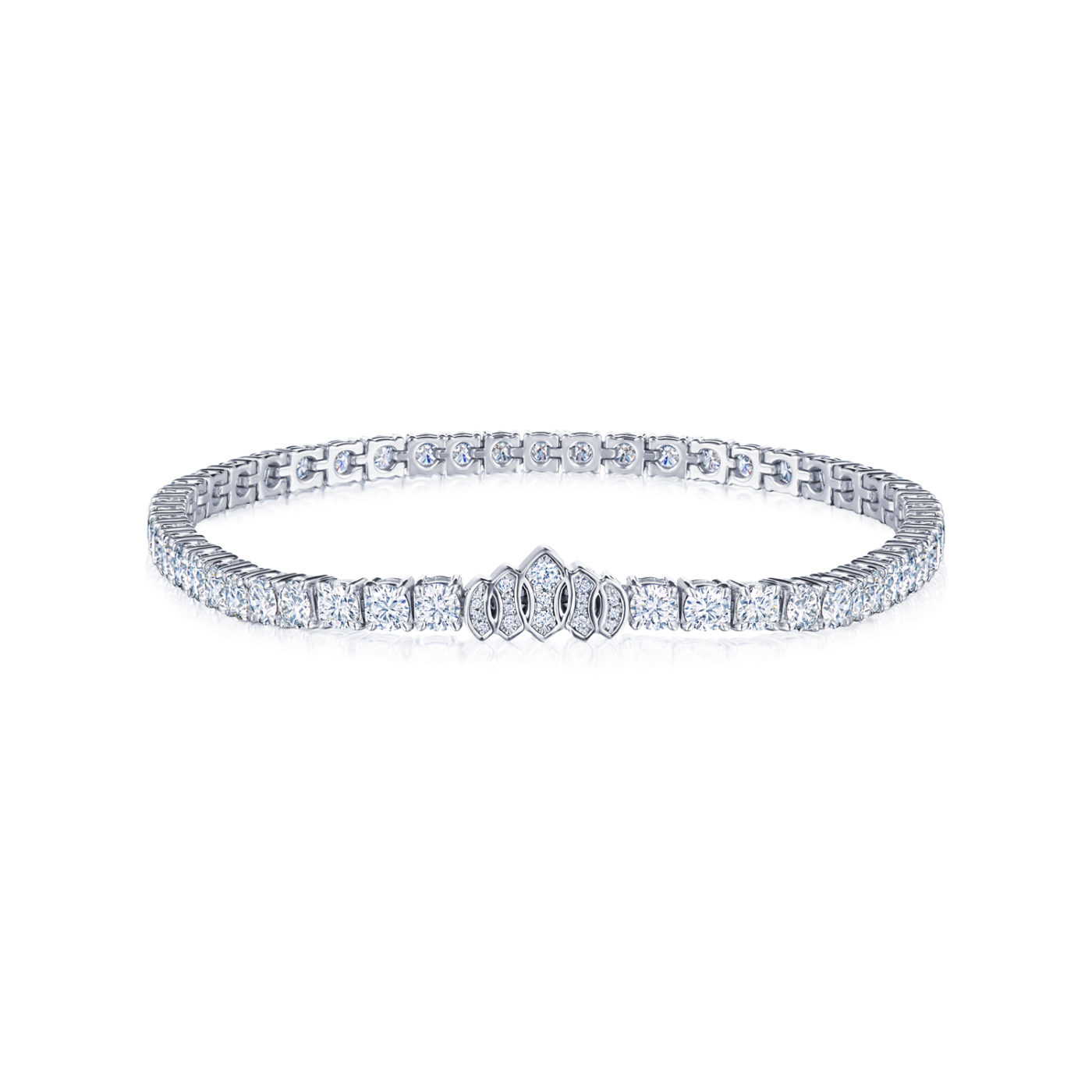Kwiat 6.20ctw Diamond Tiara Line Bracelet - Be On Park