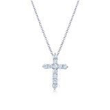 Kwiat Diamond Cross Necklace
