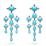Paul Morelli Tiered Chandelier Earrings