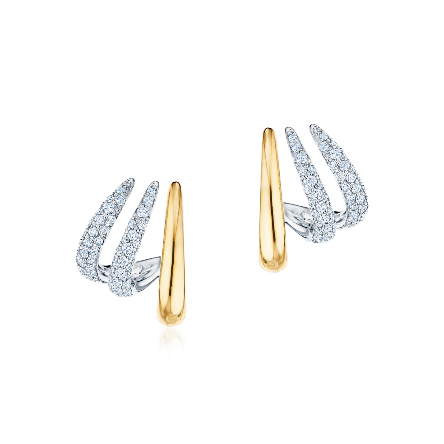 Kwiat Diamond Orbit Huggie Earrings - Be On Park
