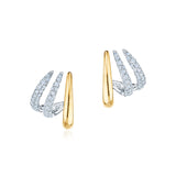 Kwiat Diamond Orbit Huggie Earrings