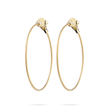 Paul Morelli Wire Hoop Earrings with Diamond