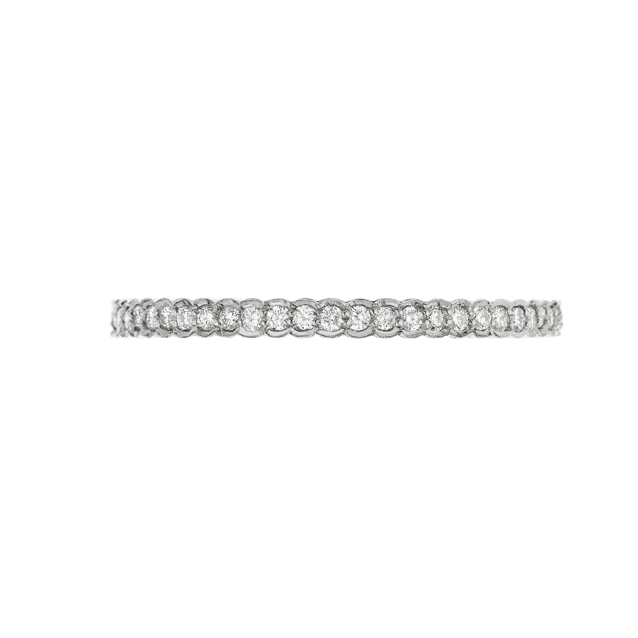 Sethi Couture White Diamond Scallop Band - Be On Park