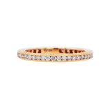 Sethi Couture Channel Set White Diamond Band - Be On Park