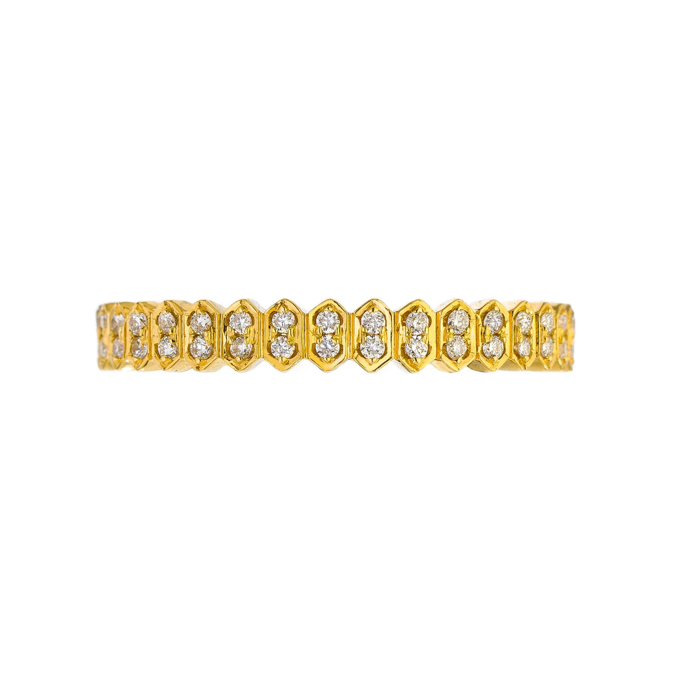 Sethi Couture Mini Abacus White Diamond Band - Be On Park