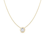 Roberto Coin Single Bezel Diamond Necklace - Be On Park