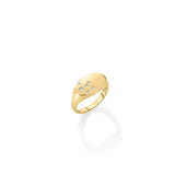 Roberto Coin Diamond Signet Ring