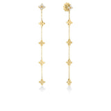 Roberto Coin Love in Verona Dangle Flower Earrings