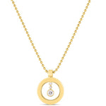 Roberto Coin Baby O Diamond Necklace - Be On Park