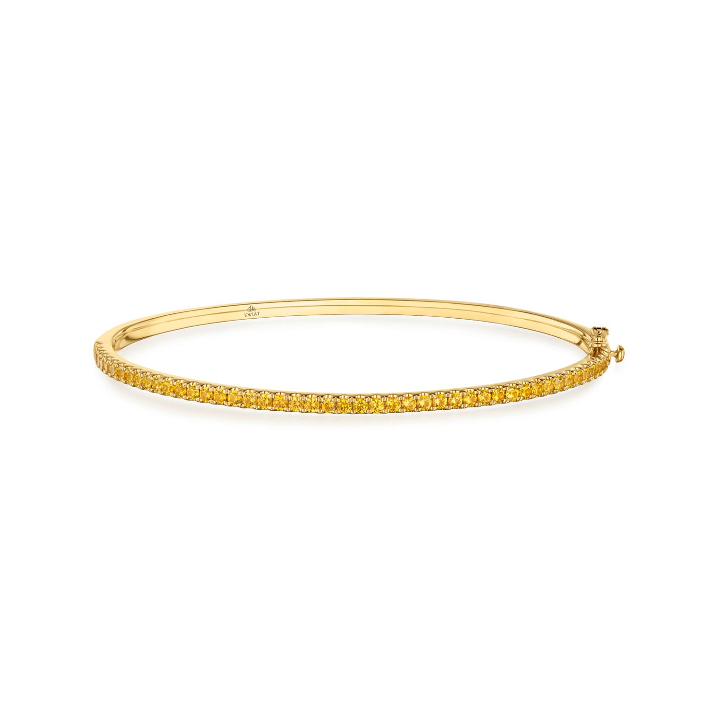 Kwiat Slim Stackable Yellow Sapphire Bangle - Be On Park