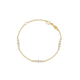 Penny Preville Wave Diamond Station Chain Bracelet