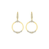 Penny Preville Diamond Accent Round Stardust Earrings
