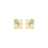 Penny Preville Petal Flower Stud Diamond Earrings - Be On Park