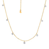 Graziela Tiny Floating Diamond Necklace