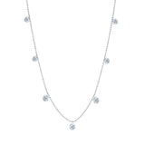 Graziela Small Floating Diamond Necklace
