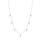 Graziela Medium Floating Diamond Necklace