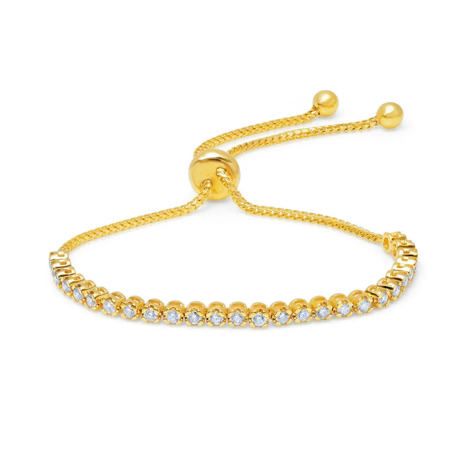 Graziela Diamond Bolo Bracelet - Be On Park