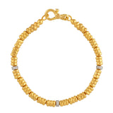 Gurhan Gold and Diamond Pave Bead Bracelet - Be On Park