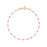 Gigi Clozeau 18K Yellow Gold Pink Classic Gigi Bracelet