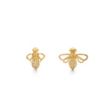 Temple St Clair Busy Bee Diamond Earrings