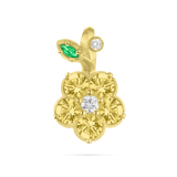 Paul Morelli Wild Child Charm with Yellow Sapphire, Tsavorite, and Diamond