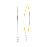 Graziela Floating Diamond Earrings - Be On Park