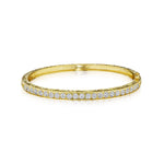 Penny Preville Engraved Diamond Stacking Bangle - Be On Park